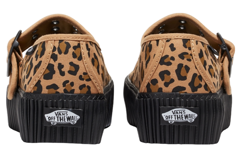 Vans Mary Jane Creeper Grunge Core Leopard