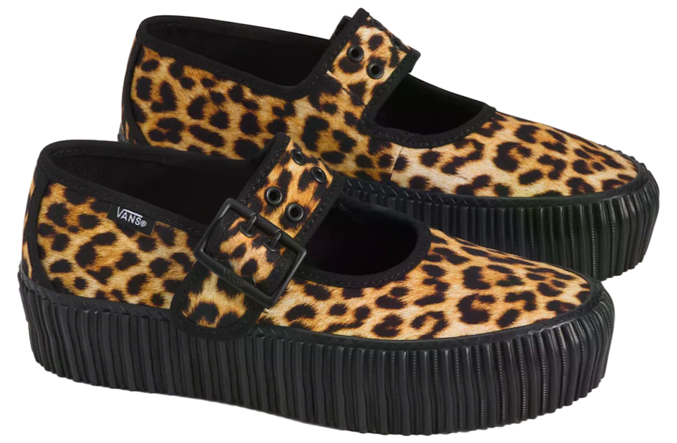 Vans Mary Jane Creeper Leopard Brown / Black