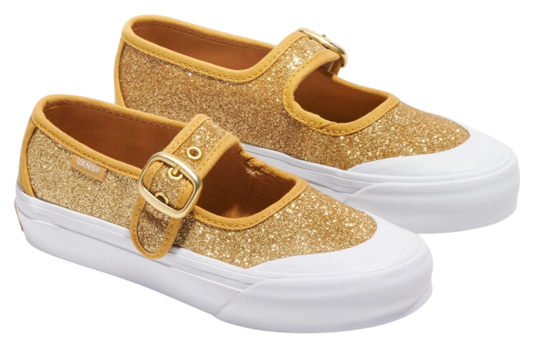 Vans Mary Jane WMNS Glitter Champagne Gold Yellow