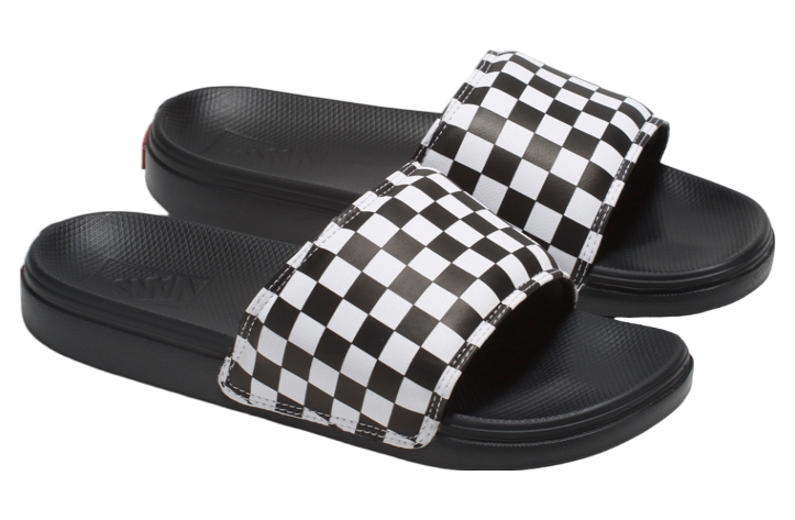 Vans Mte Checkerboard La Costa Slide-on Sandal WMNS True White / Black