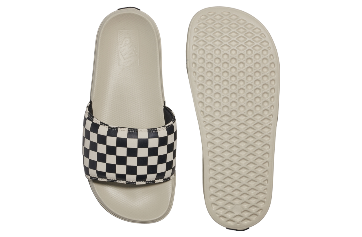 Vans Mte La Costa Slide-on Checkerboard Sandal Rainy Day