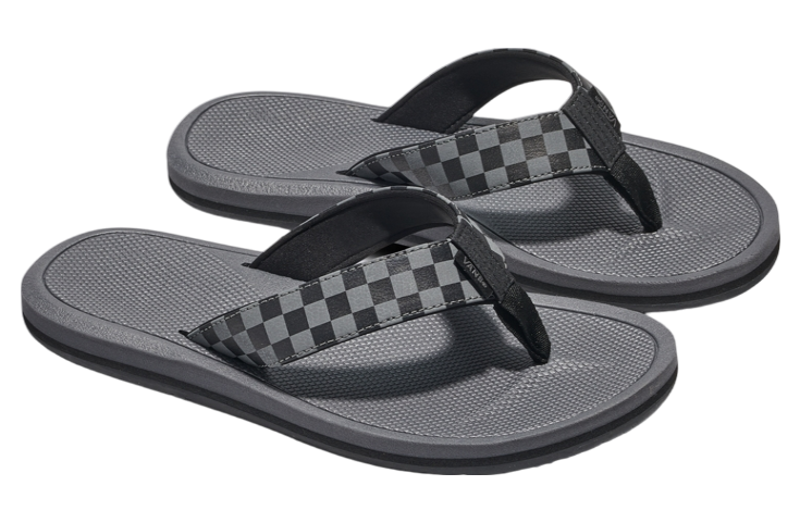 Vans Mte Nexpa Synthetic Checkerboard Sandal Black / Pewter