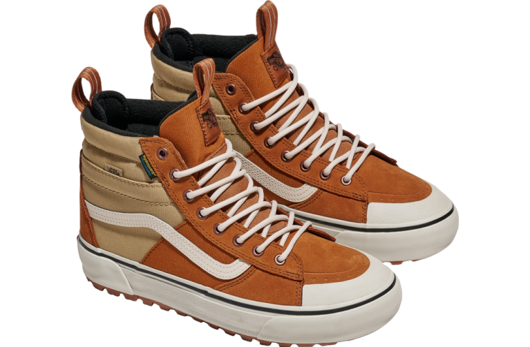 Vans Mte Sk8-hi Waterproof Glazed Ginger Brown / Marshmallow White