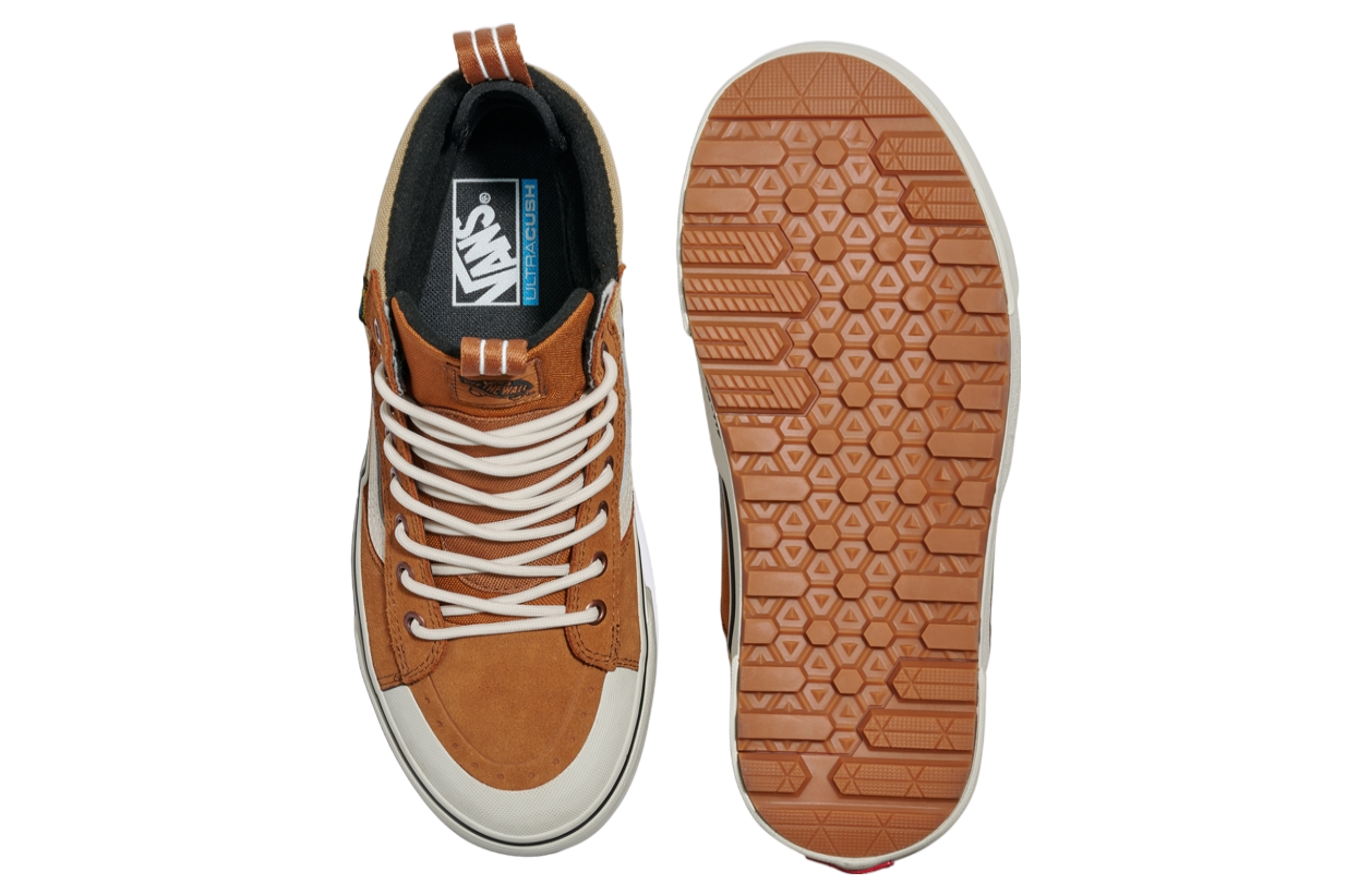 Vans Mte Sk8-hi Waterproof Glazed Ginger Brown / Marshmallow White