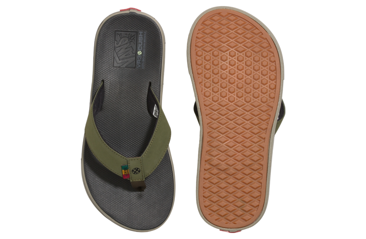 Vans Mte Todos Dias Vr3 Rasta Sandal Dark Olive