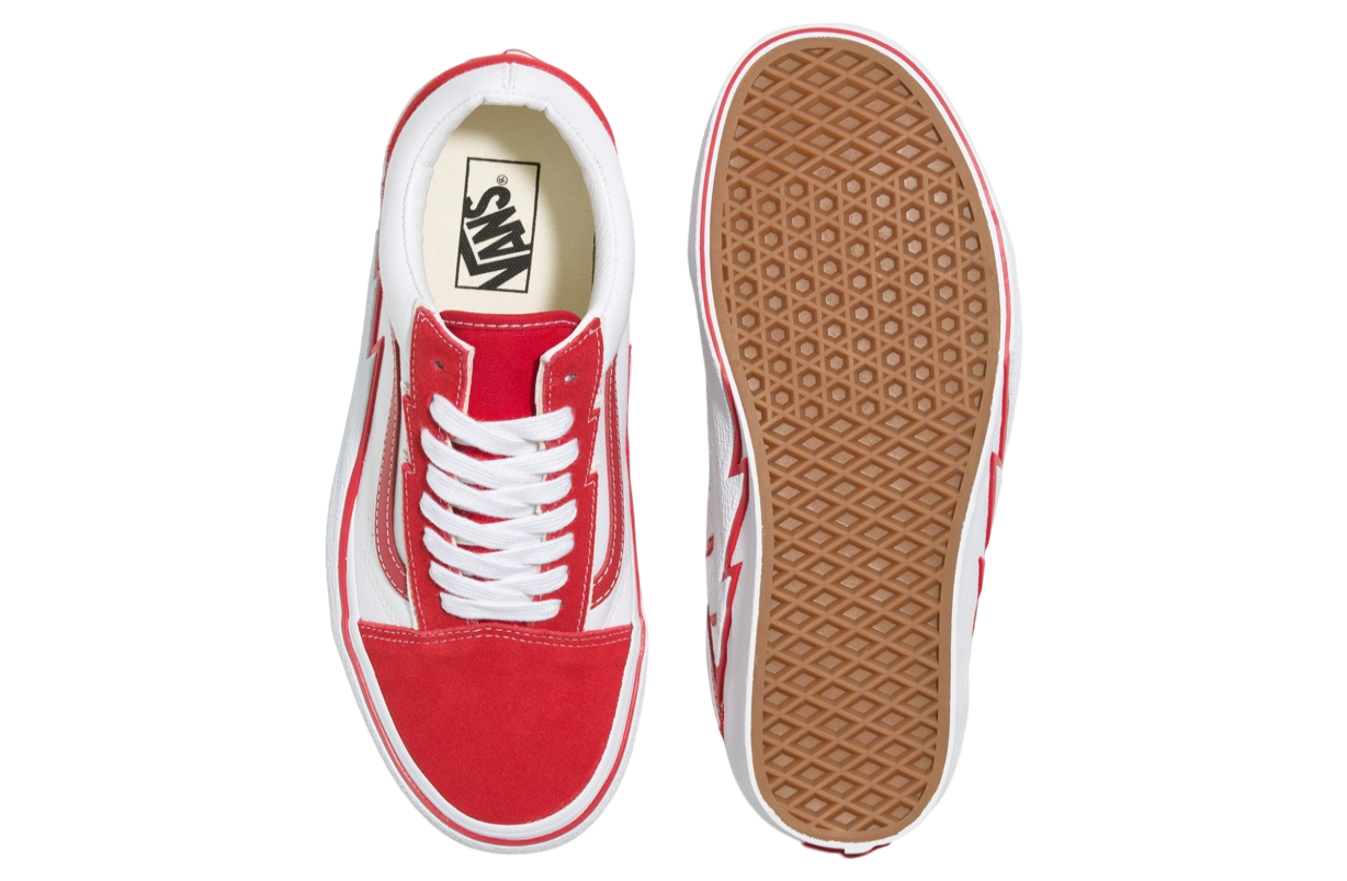 Vans Old Skool Bolt 2-tone Red / True White