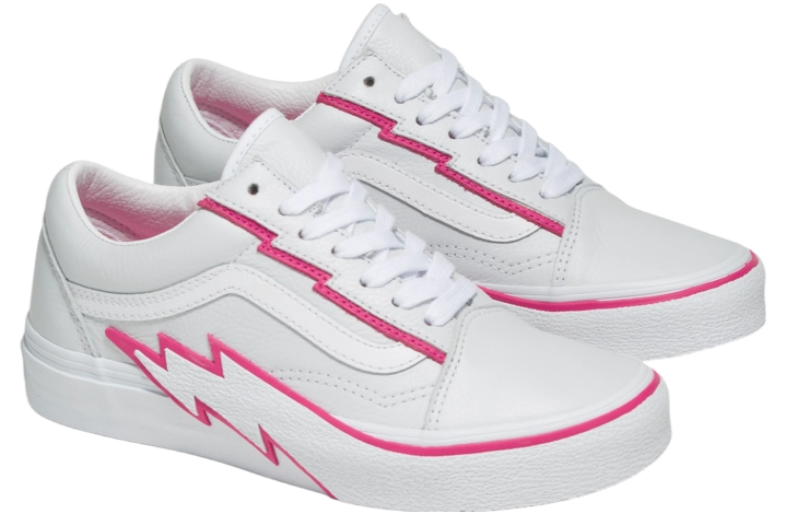 Vans Old Skool Bolt Leather Pop Pink Glo