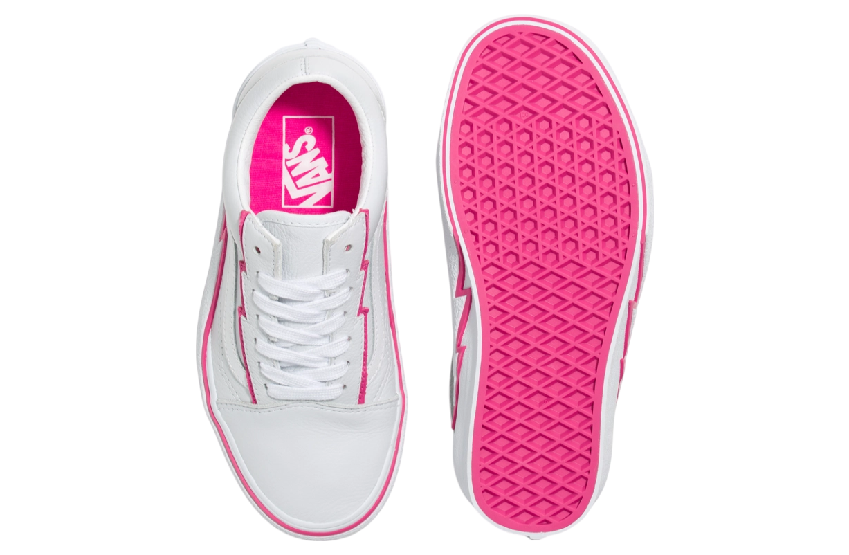 Vans Old Skool Bolt Leather Pop Pink Glo