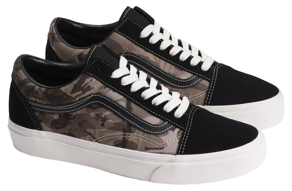 Vans Old Skool Camo Olive Green / Black