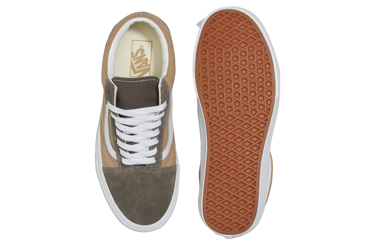 Vans Old Skool Canvas Suede Block Brown