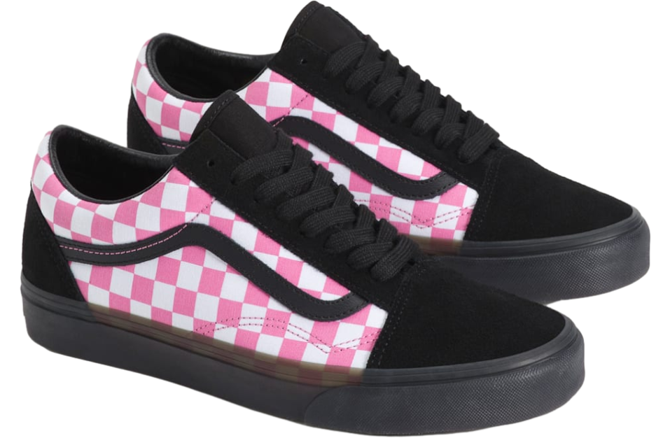 Vans Old Skool Checkerboard Checkerboard Black / Fizz Pink
