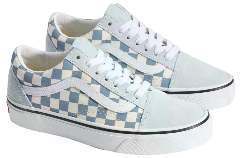 Vans Old Skool Checkerboard Checkerboard Dawn Mist Blue