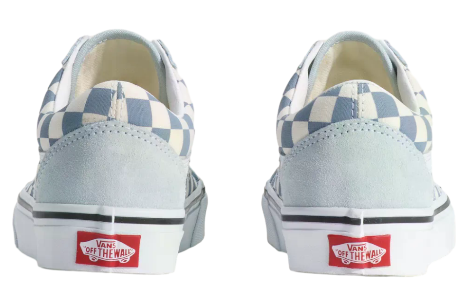Vans Old Skool Checkerboard Checkerboard Dawn Mist Blue
