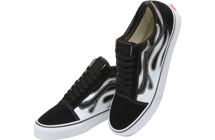 Vans Old Skool Flame Black / White