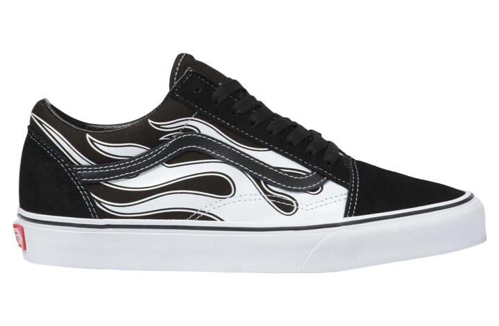 Vans Old Skool Flame Black / White