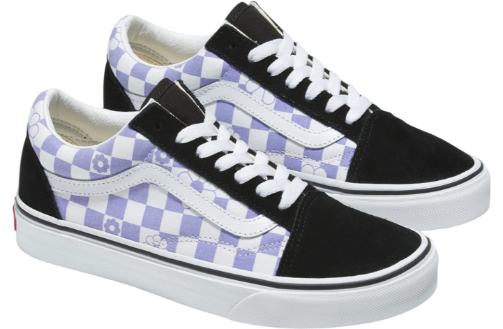 Vans Old Skool Floral Check WMNS Lavender / Black