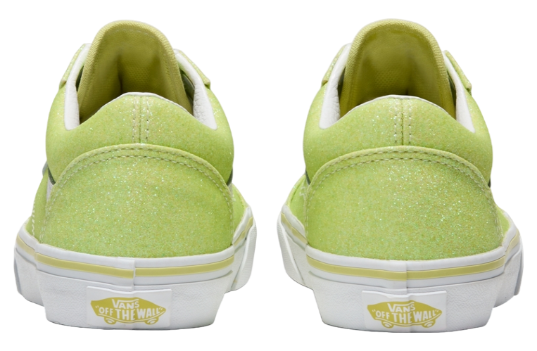 Vans Old Skool Glitter Lime Sherbert