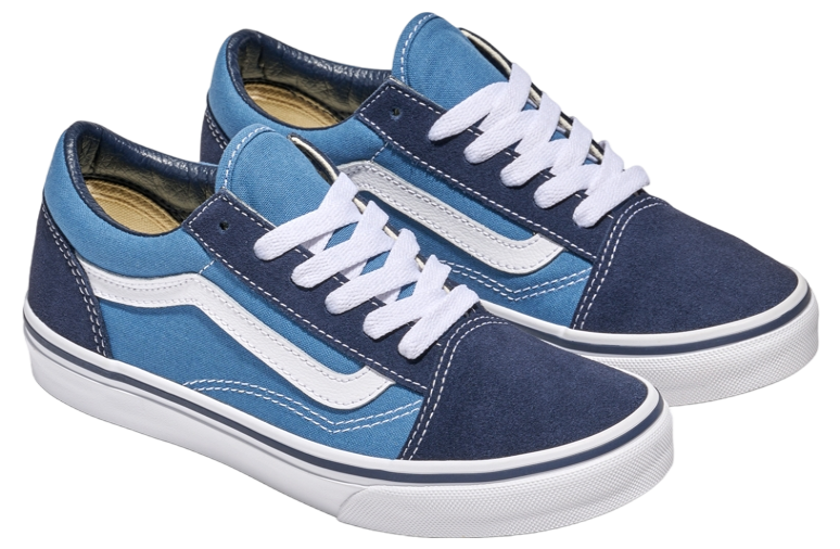 Vans Old Skool Gs Navy / Light Blue