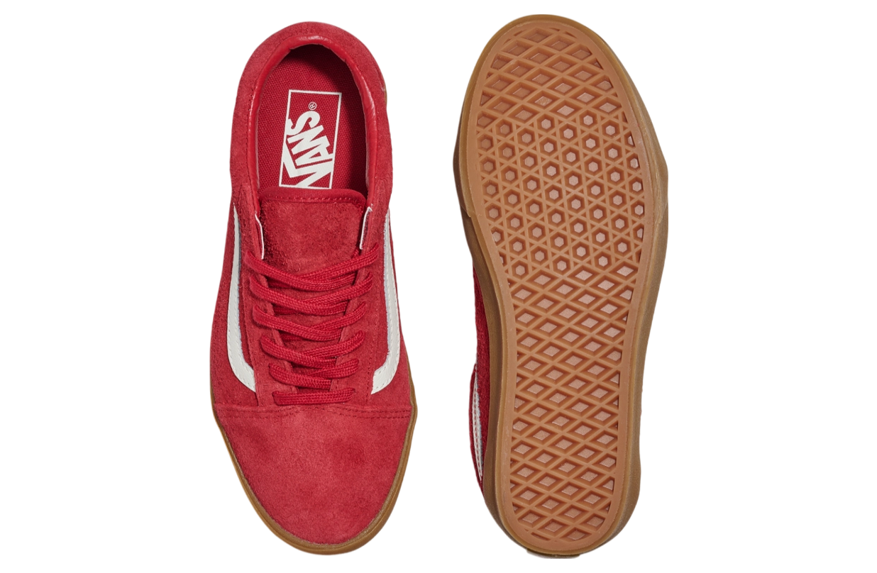 Vans Old Skool Lowpro WMNS Red / Gum Brown