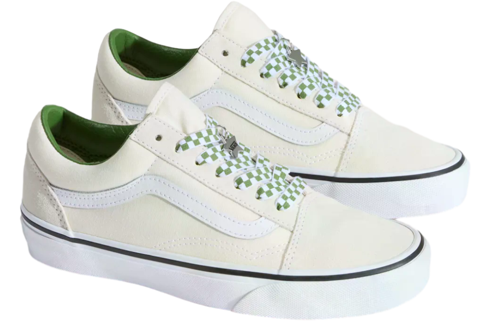 Vans Old Skool Marshmallow White / Green