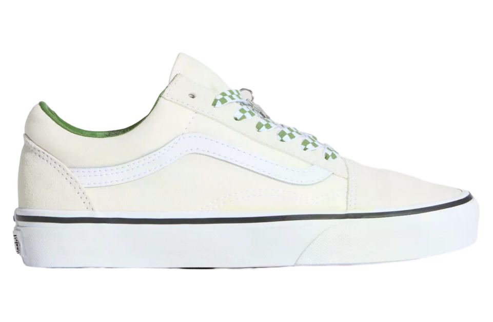 Vans Old Skool Marshmallow White / Green