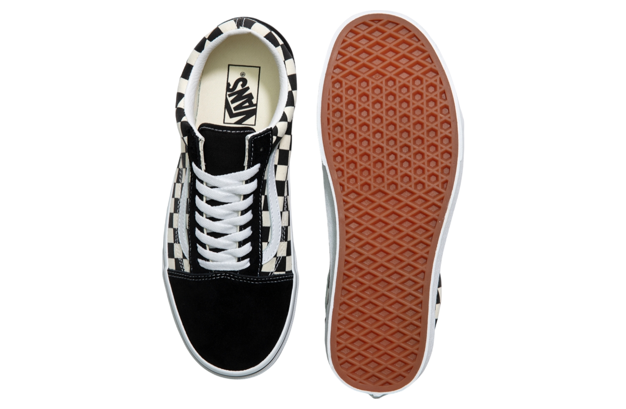 Vans Old Skool Primary Check Black / White