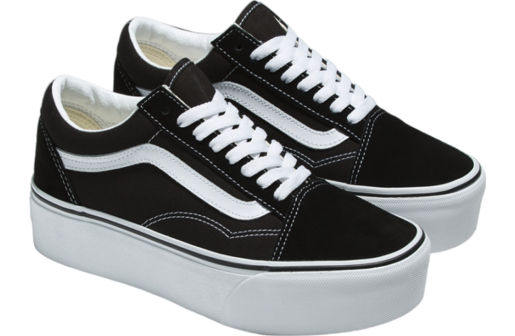 Vans Old Skool Stackform Canvas Black / True White