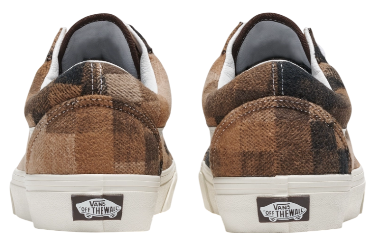 Vans Old Skool Sweater Check Brown