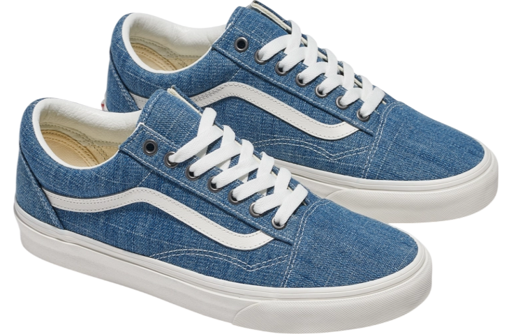 Vans Old Skool Threaded Denim Blue / White