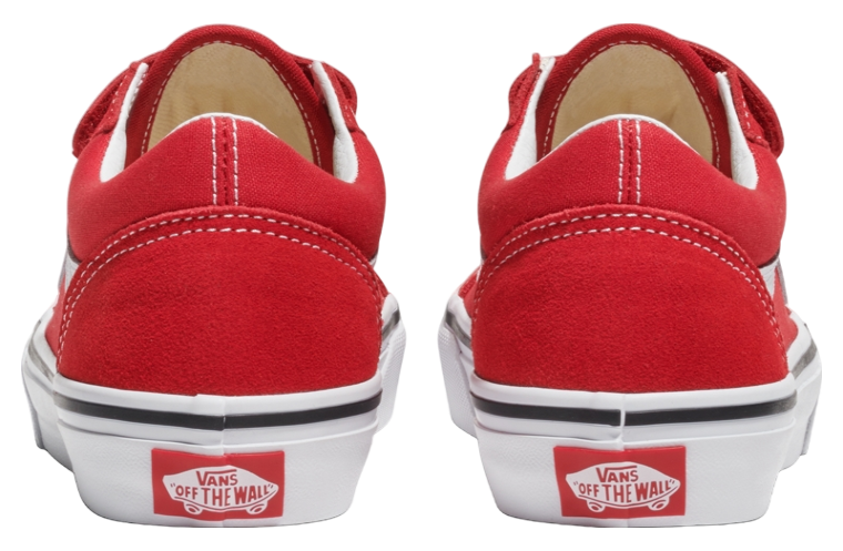 Vans Old Skool V Racing Red / True White