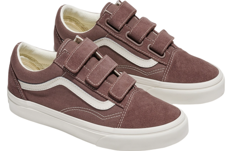 Vans Old Skool V WMNS Deep Taupe Brown / Marshmallow White