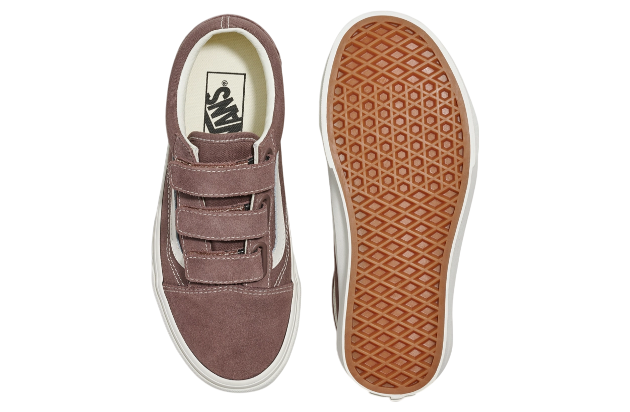 Vans Old Skool V WMNS Deep Taupe Brown / Marshmallow White