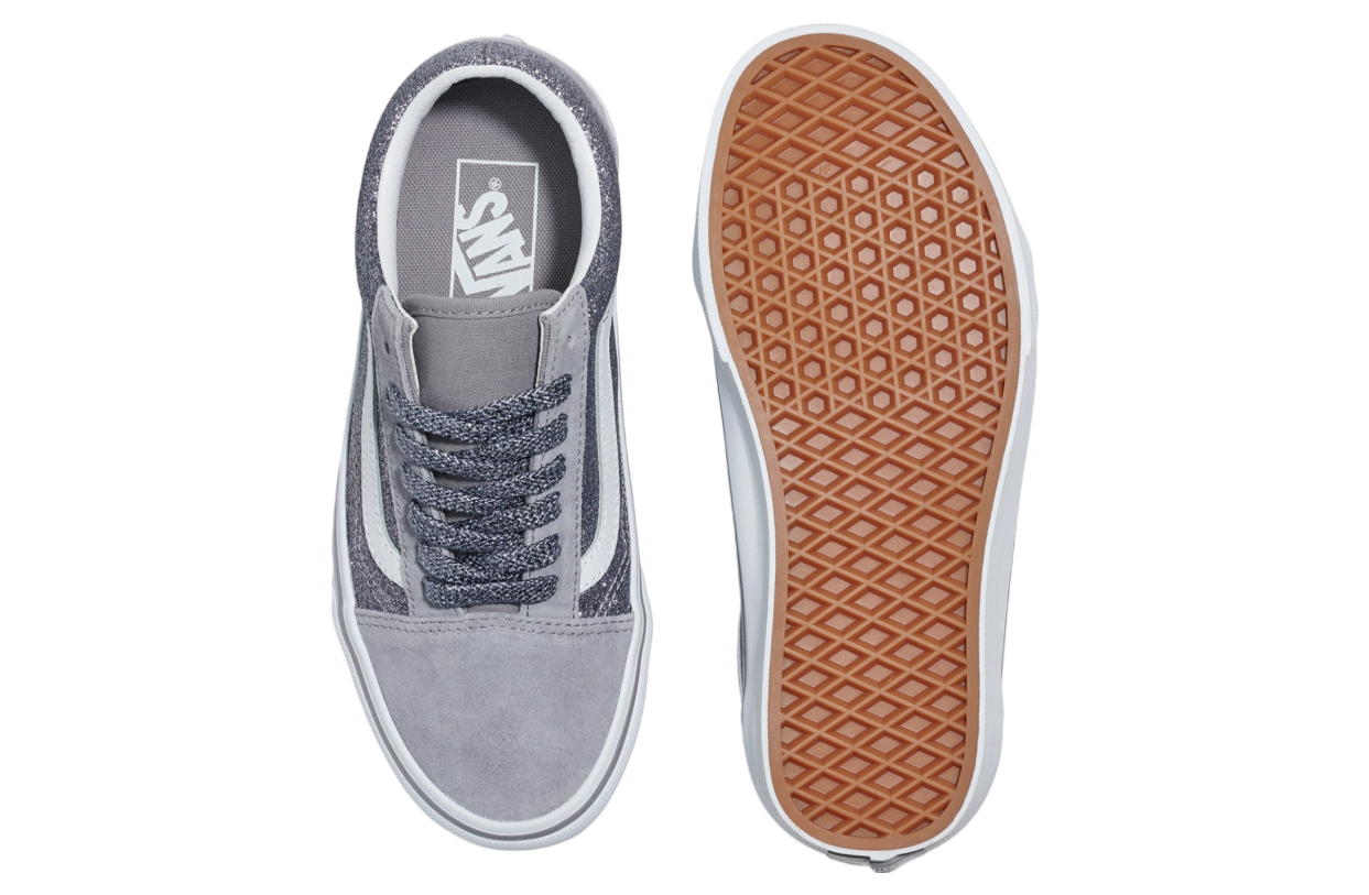 Vans Old Skool WMNS Glitter Gunmetal Grey