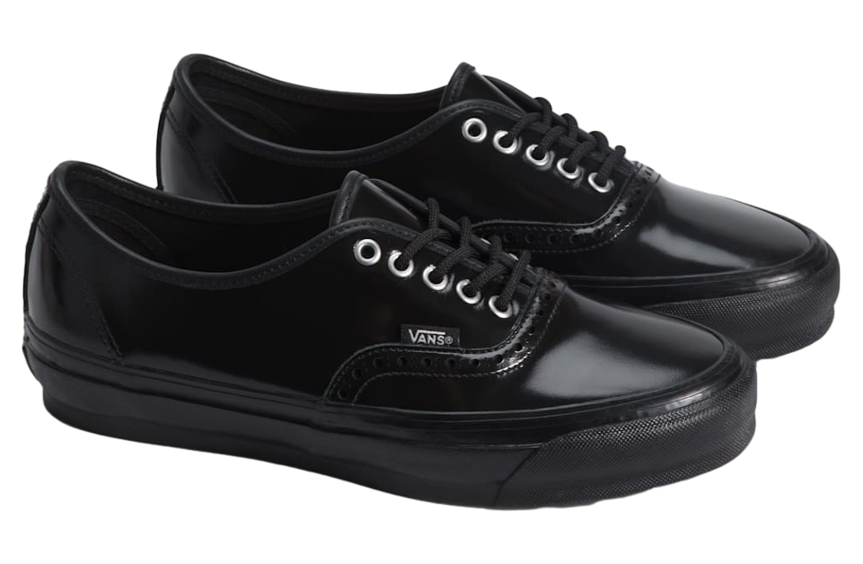 Vans Otw Authentic 44 Siped Vibram Gloss Leather Brogue Black