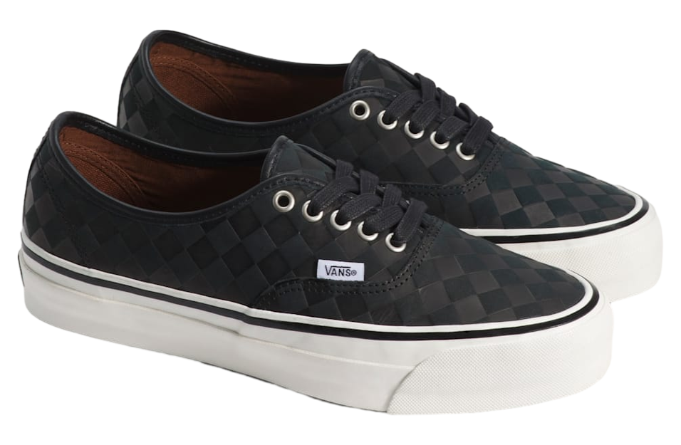 Vans Premium Authentic Checkerboard Blackout