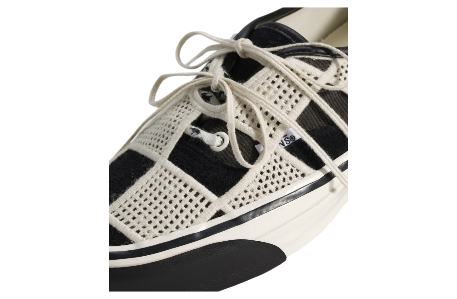 Vans Premium Authentic Checkerboard Checkerboard Black / Egret White