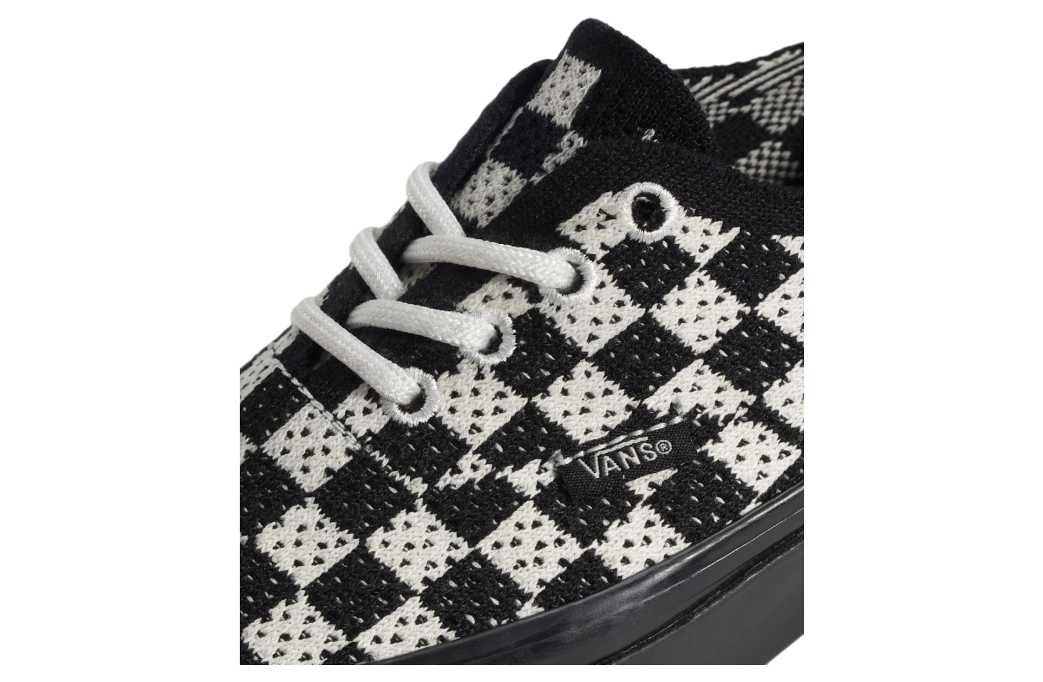 Vans Premium Authentic Checkerboard Checkerboard Black / Marshmallow White