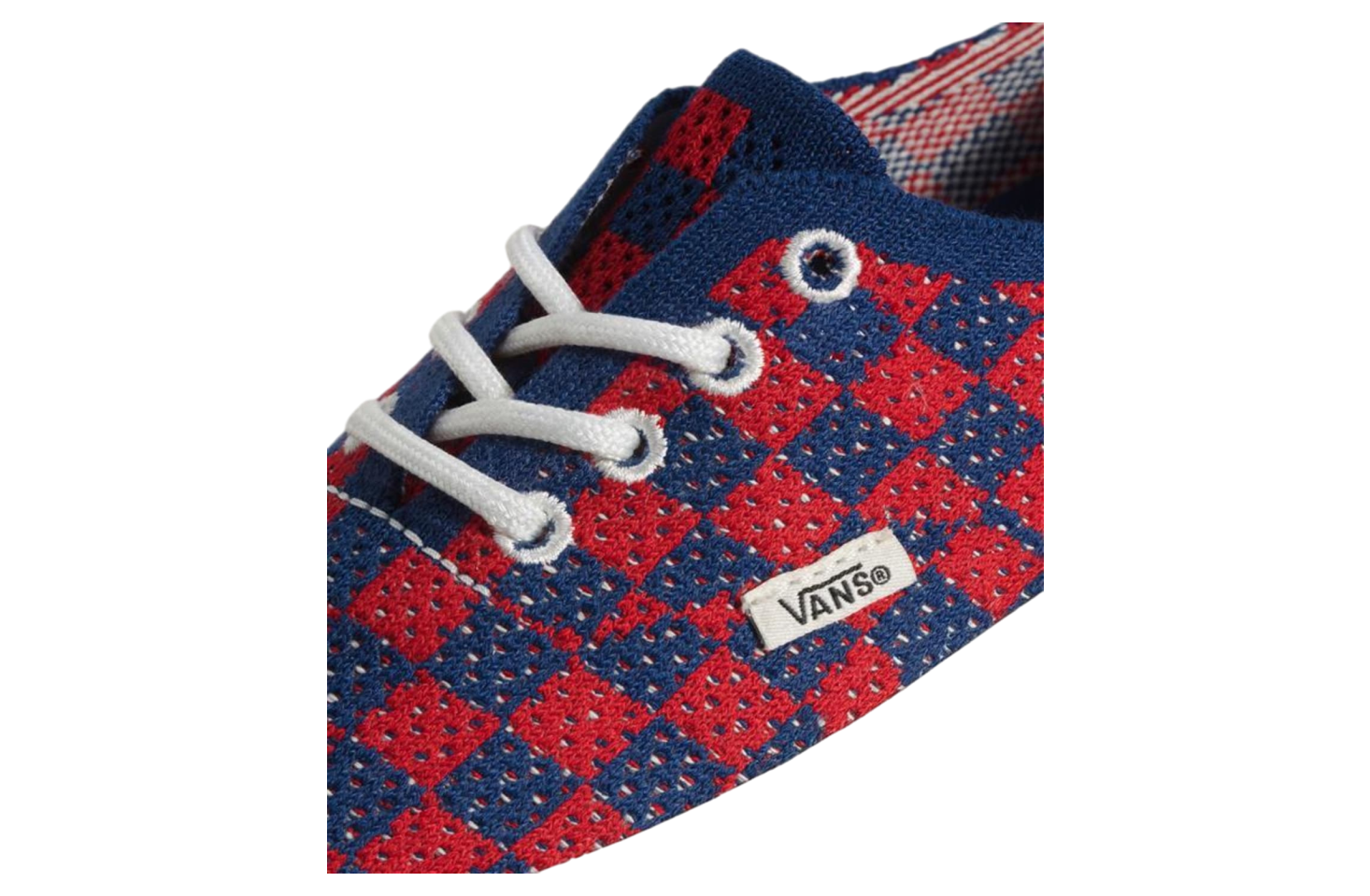 Vans Premium Authentic Checkerboard Checkerboard Red / Blue