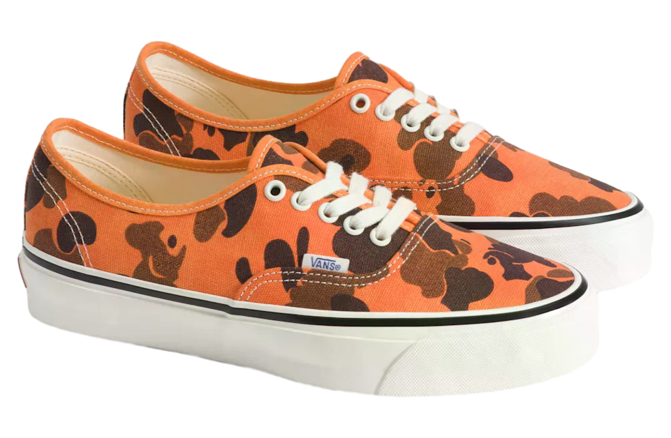 Vans Premium Authentic Duck Camo Orange