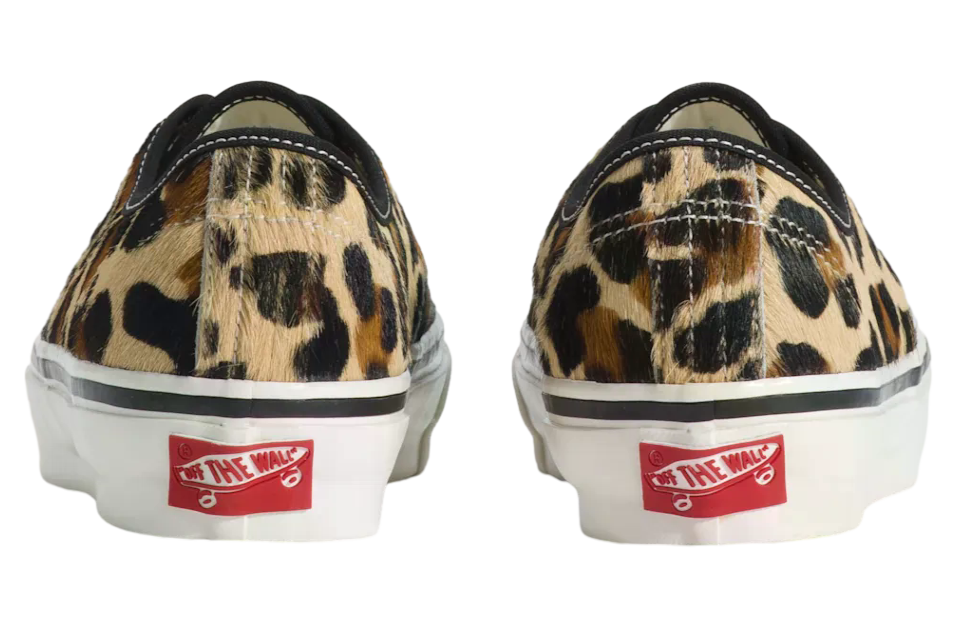 Vans Premium Authentic Leopard Orange / Black