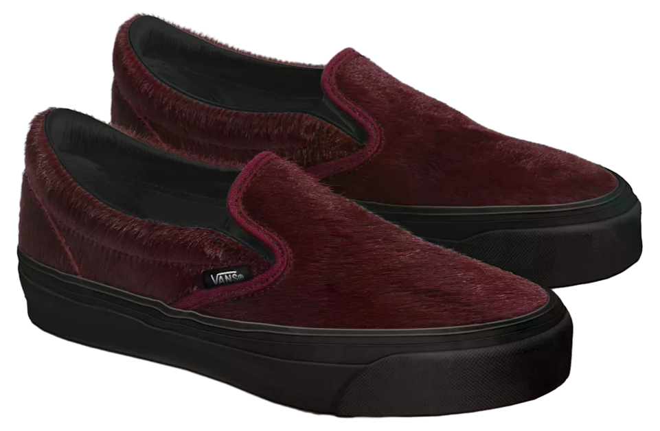 Vans Premium Classic Slip-On Burgundy Red