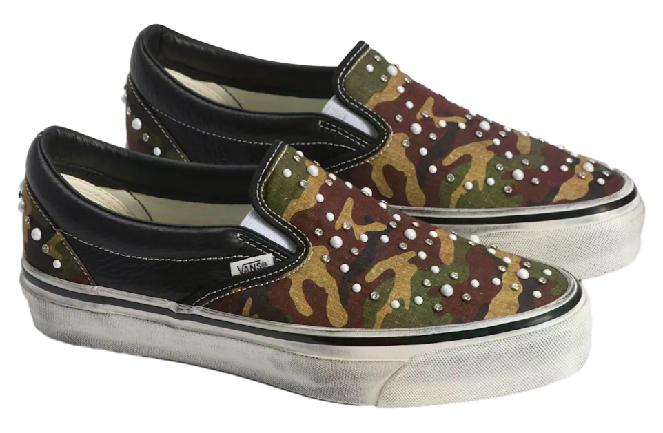 Vans Premium Classic Slip-On Camo Black