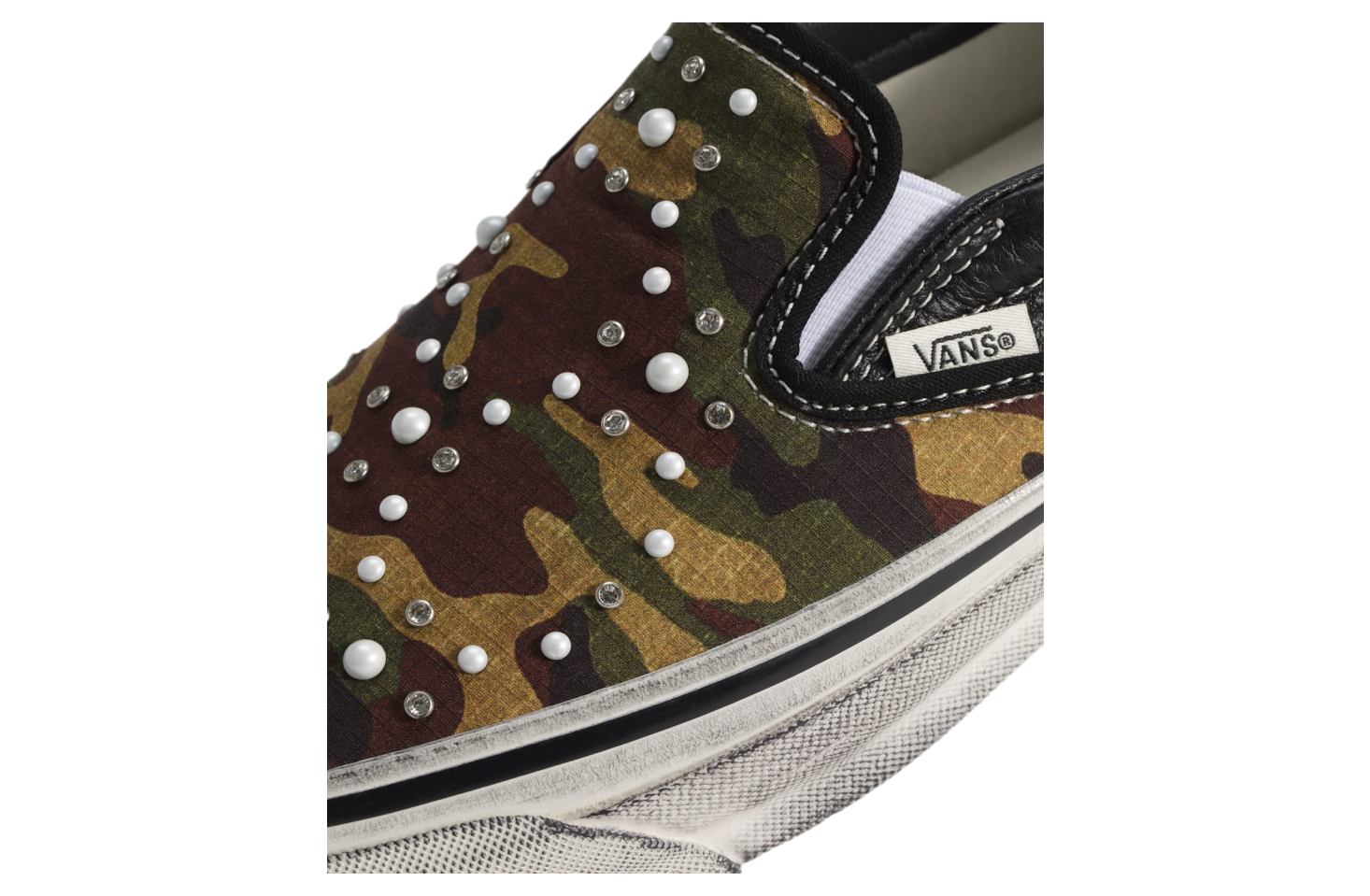 Vans Premium Classic Slip-On Camo Black