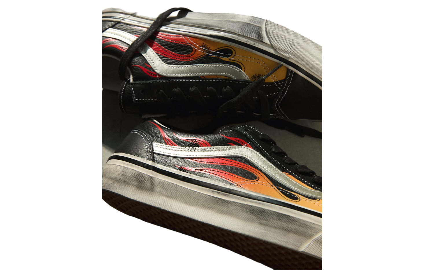 Vans Premium Old Skool 36 Archive Flame Black