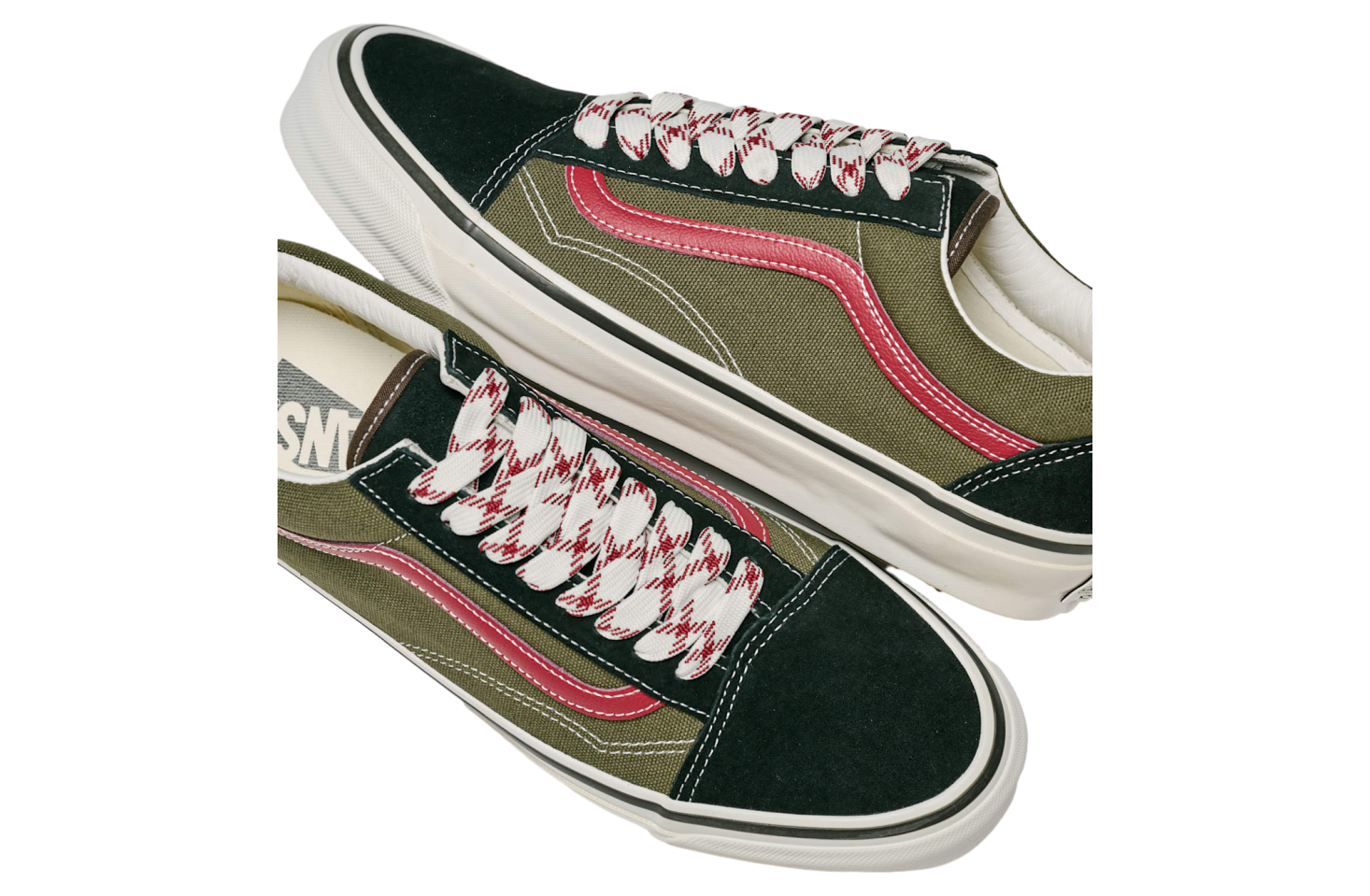 Vans Premium Old Skool Black / Olive Green