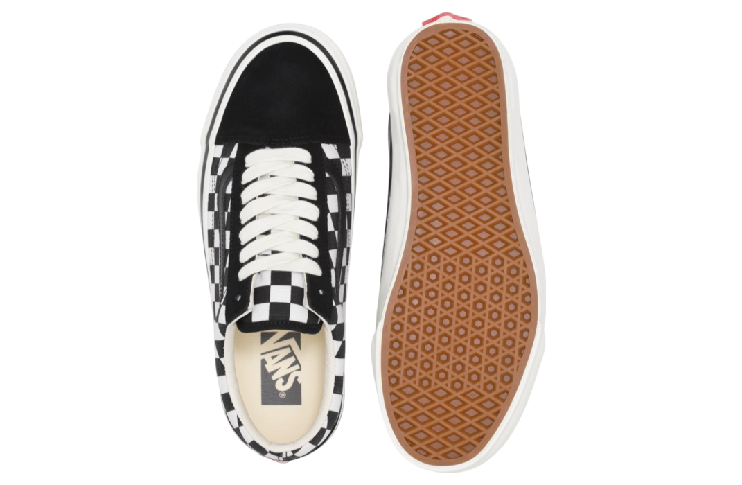 Vans Premium Old Skool Checkerboard Black / White - Feb 2025
