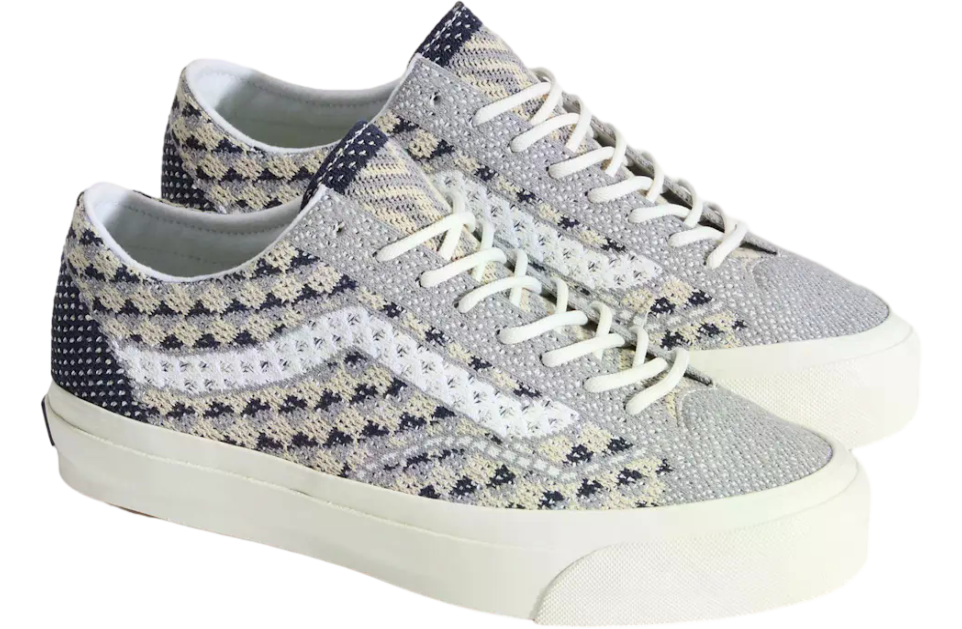 Vans Premium Old Skool Geo Check Frost Grey