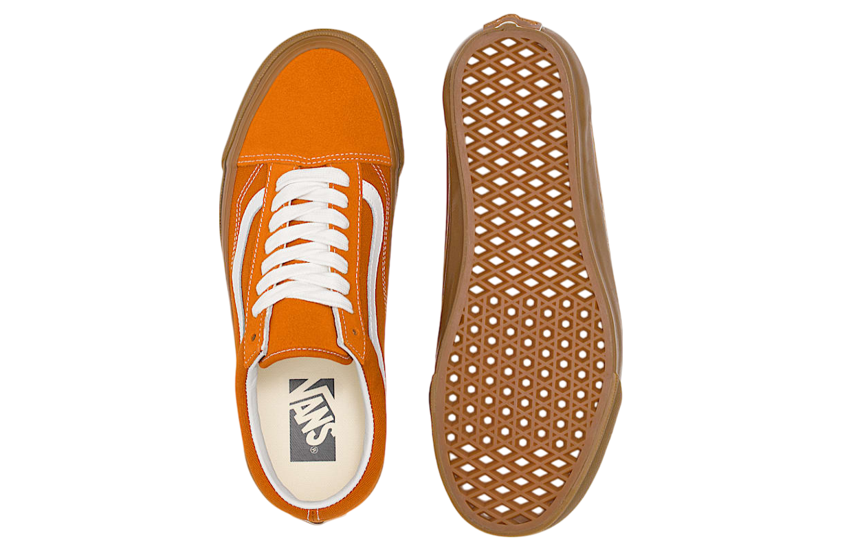 国内配送 VANS PREMIUM OLD SKOOL GUM MARMALADE Vans Premium Old Skool Gum WMNS Marmalade Orange / Gum - Mar