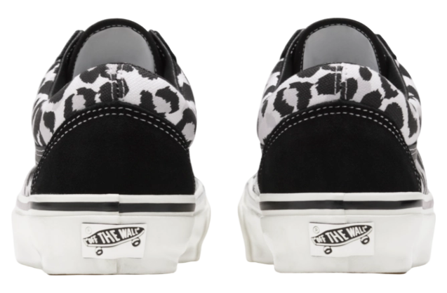 国内配送 VANS PREMIUM OLD SKOOL LEOPARD BLACK/WHITE Vans-Old-Skool-Leopard-Black-