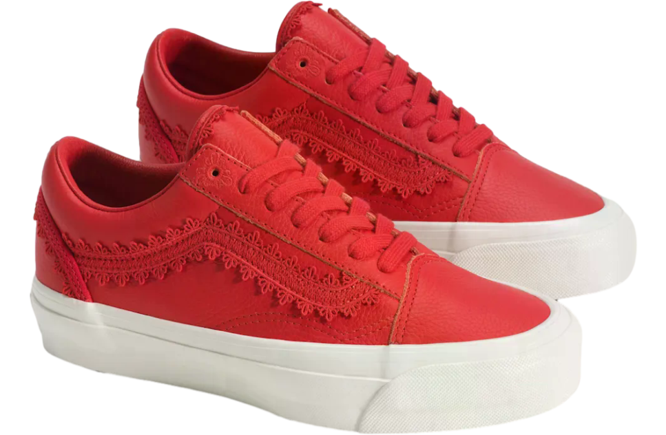 Vans Premium Old Skool Racing Red